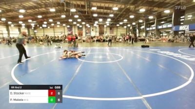 120 lbs Rr Rnd 2 - Domonic Stocker, Buccaneers WC vs Parker Makela, MI Bad Boys Black