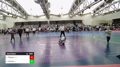 48-B lbs Consolation - Logan Rappa, Milo Wrestling Club vs Jack Dolson, Barn Brothers