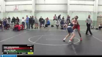 105 lbs Round 7 (8 Team) - Melvin Miller, Dynasty Crusaders vs Max Wirnsberger, PA Alliance Red