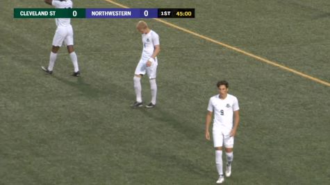 2018 Cleveland State vs Northwestern | Big Ten Mens Soccer