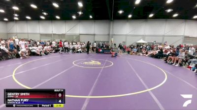 195 lbs Quarters & 1st Wb (16 Team) - Gentry Smith, Idaho vs Nathan Fury, Kansas Blue