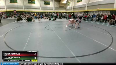 174 lbs Quarterfinal - Derek Reynolds, EAFB vs Tyler Waterson, Unattached