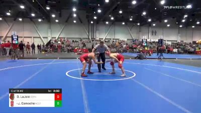 125 lbs Consolation - Dominic LaJoie, Cornell vs Jakob Camacho, NC State