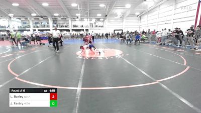 100 lbs Round Of 16 - Lukas Boxley, Wolfgang Wr Ac vs John Fantry, Methuen