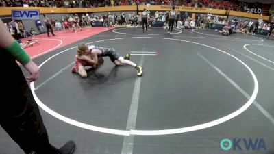 76 lbs Round Of 16 - Kale Elledge, F-5 Grappling vs Liam Kappler, Choctaw Ironman Youth Wrestling