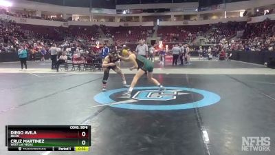 4A 139 lbs Cons. Semi - Diego Avila, Belen vs Cruz Martinez, West Las Vegas