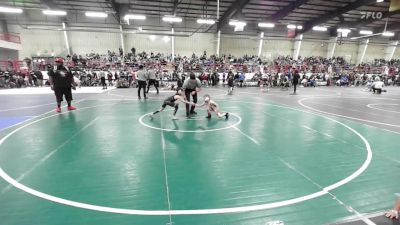 54 lbs Consi Of 8 #2 - Treagen White, Cortez WC vs Noah Goimarac, Badlands WC