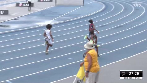 Youth Boys' 200m Championship, Semi-Finals 2 - Age 9