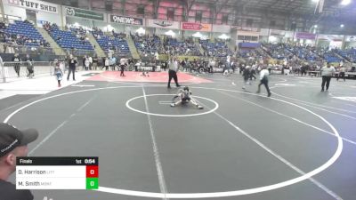 37 lbs Final - Dawson Harrison, Little Warriors vs Milo Smith, Montrose Elite