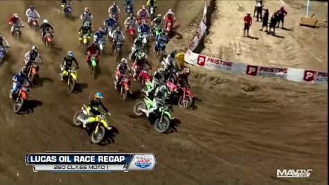 250 Moto 1 Race Recap | Fox Raceway II - Lucas Oil Pro Motocross