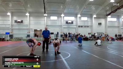 130 lbs Round 9 (10 Team) - Jaxson Lewis, Wrestling Mill vs Mario Pannighetti, Rambler WC