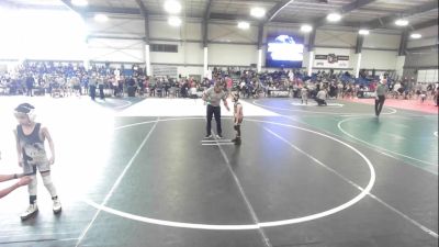 58 lbs Round Of 16 - Chance Ashford, Grindhouse WC vs Samson Vigil, Stingrays