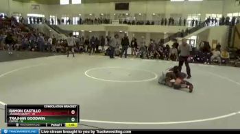 132 lbs Semis & 1st Wb (8 Team) - Trajhan Goodwin, Coffee vs Ramon Castillo, Jackson County