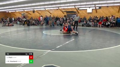 152 lbs Round Of 16 - Isak Patti, Harrisburg vs Kale Howland, Rome