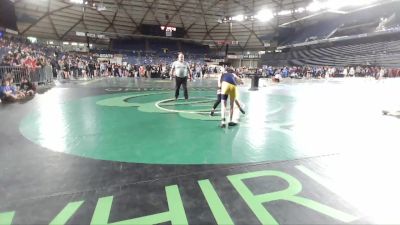 110 lbs 7th Place Match - Sage Womack, Ilwaco Youth Wrestling vs Mina Martinez, Toppenish USA Wrestling Club