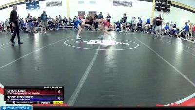 120 lbs Cons. Round 2 - Chase Kline, Contenders Wrestling Academy vs Tony Kessinger, Floyd Wrestling Club