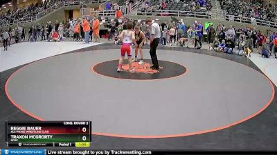 117 lbs Cons. Round 2 - Traxon McGrorty, SCMC vs Reggie Bauer, All-Phase Wrestling Club