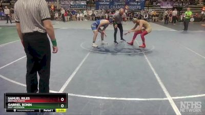 D 1 170 lbs Semifinal - Samuel Riles, Brother Martin vs Gabriel Bonin, East Ascension