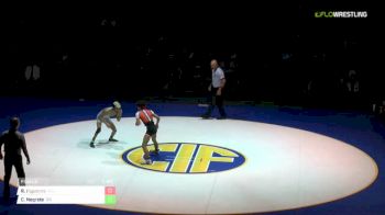 106 lbs Final - Richard Figueroa, Selma (CS) vs Carlos Negrete, Clovis North (CS)