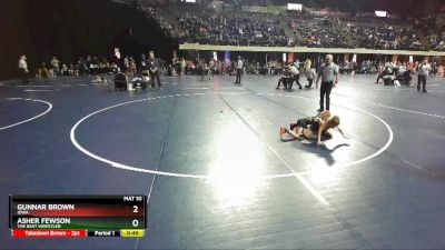 49 lbs Quarterfinal - Asher Fewson, The Best Wrestler vs Gunnar Brown, Iowa