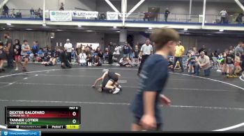 56 lbs Round 5 (8 Team) - Tanner Lotier, Team Nauman vs Dexter Galofaro, Scanlan WA