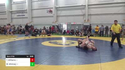 126-C lbs Round Of 32 - Tyson Williams, VA vs Mason Whitney, PA