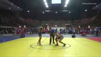 138 lbs Champ. Round 1 - Jakob Lindblom, Righetti High School Wrestling vs Jaydon Rodriguez, Swamp Monsters Wrestling Club