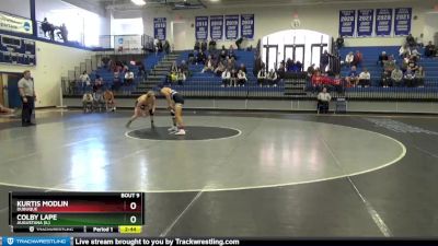 184 lbs Quarterfinal - Kurtis Modlin, Dubuque vs Colby Lape, Augustana (IL)