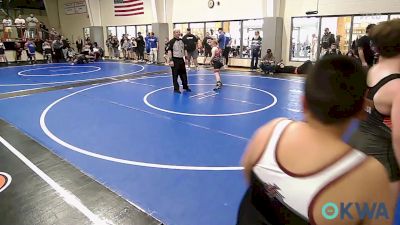 131 lbs Rr Rnd 3 - Jesse Claudio, Jenks Trojan Wrestling Club vs Allissa Tugmon, Locust Grove Youth Wrestling