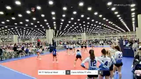 MI 17 National West vs mava Adidas 17 elite - 2022 JVA World Challenge presented by Nike - Expo Only