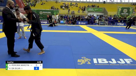 VITOR PEREIRA WARZYNSKI vs VINICIUS DA SILVA 2024 Brasileiro Jiu-Jitsu IBJJF