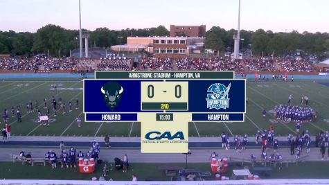 Replay: Howard Vs. Hampton | 2022 CAA Football