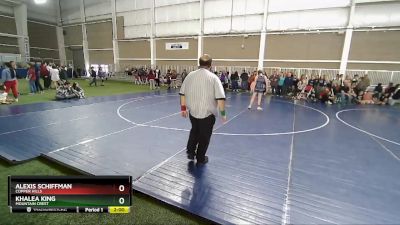 145 lbs Cons. Round 3 - Alexis Schiffman, Copper Hills vs Khalea King, Mountain Crest