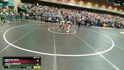 132 lbs Prelim - Colin Albracht, St. Mary`s vs Weston Smith, Minico