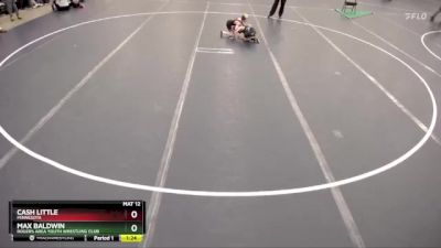 Quarterfinal - Max Baldwin, Rogers Area Youth Wrestling Club vs Cash Little, Minnesota