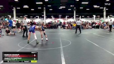 92 lbs Round 1 (8 Team) - Marcus Soukup, Terps East Coast Elite vs Marco Di Bartolo, NC National Team