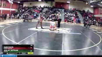 182 lbs 1st Place Match - Alex Fonte, Bishop Gorman vs Rod RIc Sistrunk, Mojave