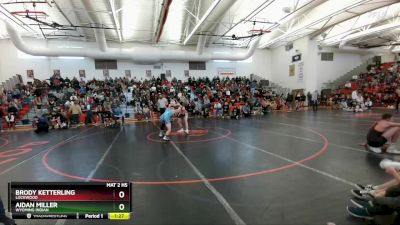 132A Round 1 - Brody Ketterling, Lockwood vs Aidan Miller, Wyoming Indian