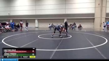 141 lbs Round 2 (6 Team) - Derek Pinedo, Backyard Boyz Blue vs Hector Cruz, Doral Academy/Maximum Performance