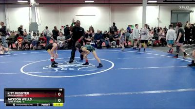 56 lbs Round 6 (8 Team) - Kitt Messiter, Dragon United vs Jackson Wells, Terps Xtreme