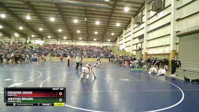 144 lbs Champ. Round 2 - Weston Branin, Spanish Fork vs Prosper Gross, Park City