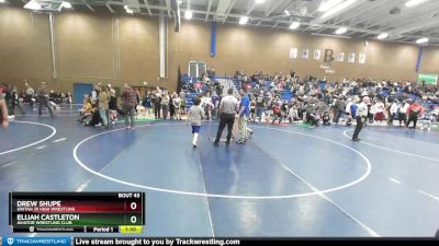 115 lbs Cons. Round 1 - Elijah Castleton, AVIATOR WRESTLING CLUB vs Drew Shupe, Uintah Jr High Wrestling