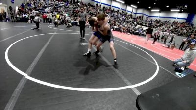 100 lbs Rr Rnd 1 - Landon Achziger, Choctaw Ironman Youth Wrestling vs Max Mance, Texas Eagle Wrestling Academy