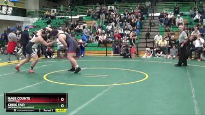 285 lbs Cons. Round 4 - Gage Counts, MARYSVILLE vs Chris Fair, Washington (Massillon)