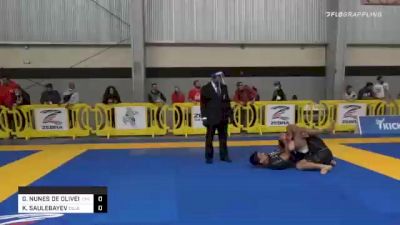 GILSON NUNES DE OLIVEIRA NETO vs KAISAR SAULEBAYEV 2020 American National IBJJF Jiu-Jitsu Championship