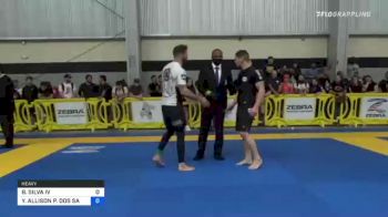 BENJAMIN SILVA IV vs YURI ALLISON P. DOS SANTOS 2021 Pan IBJJF Jiu-Jitsu No-Gi Championship