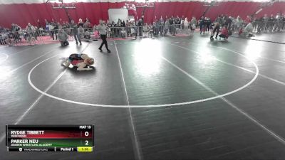 120 lbs Semifinal - Parker Neu, Askren Wrestling Academy vs Rydge Tibbett, Wisconsin