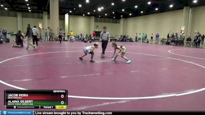 60+65 Semifinal - Jacob Mora, Iron Knights vs Alaina Gilbert, Brute Force Wrestling