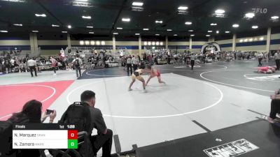 144 lbs Final - Nathan Marquez, Orange County RTC vs Nicholas Zamora, Warrior Trained