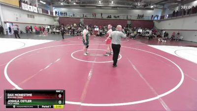 285 lbs Champ. Round 2 - Joshua Ostler, Palo Verde vs Dax Monestime, Boulder Creek